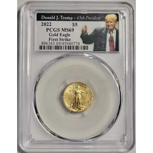 2022 $5 Gold Eagle First Strike (4)