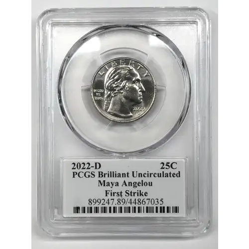 2022-D 25C Maya Angelou First Strike Emily S. Damstra (4)