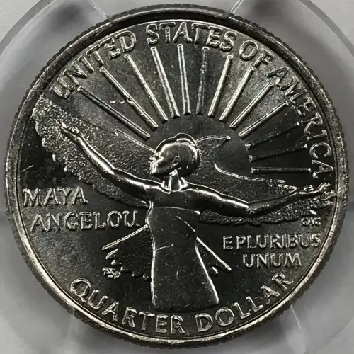 2022-D 25C Maya Angelou First Strike Emily S. Damstra (3)