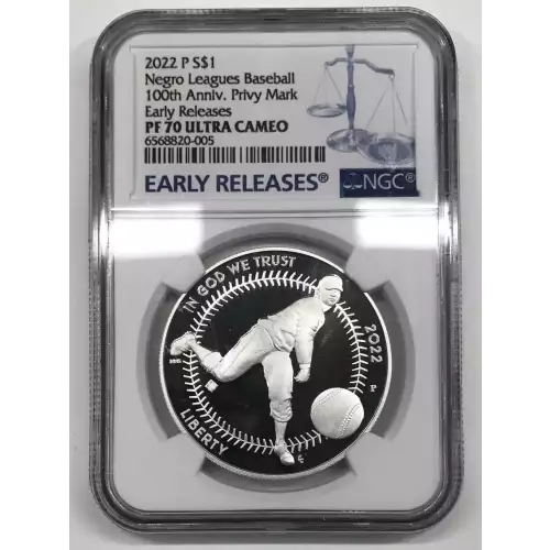 2022 Negro Leagues Baseball 100th Anniv. Privy - ER ULTRA CAMEO (3)