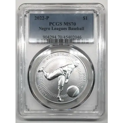 2022-P $1 Negro Leagues Baseball (2)