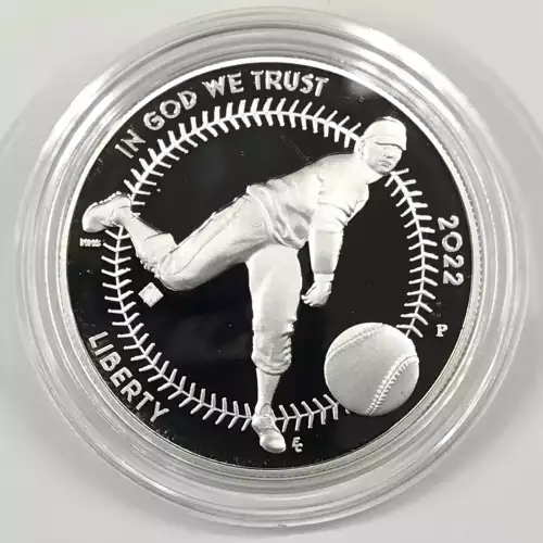 2022-P Negro Leagues Baseball 100 Privy Mark Proof Silver Dollar w US Mint OGP (3)