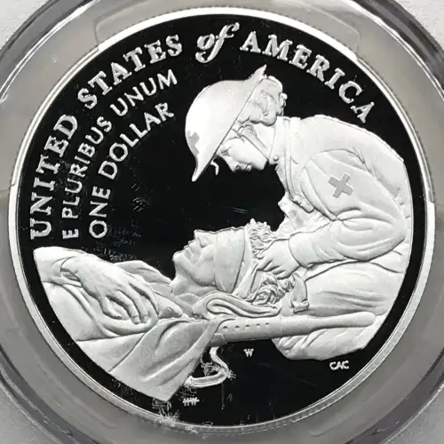 2022-W $1 National Purple Heart Hall of Honor, DCAM (2)