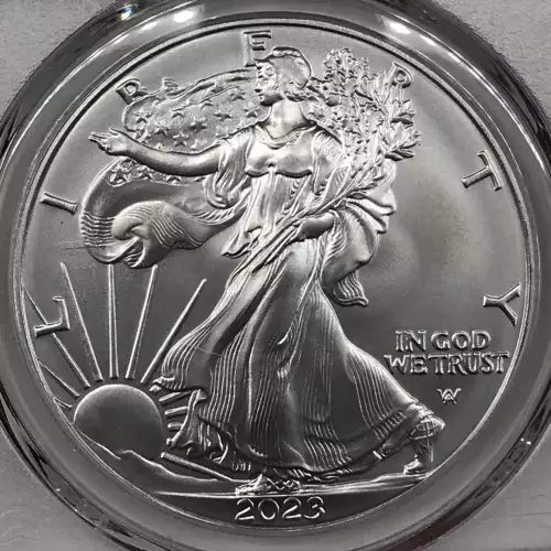 2023 $1 Silver Eagle First Strike 1 of 2023 SILVER FOIL (2)