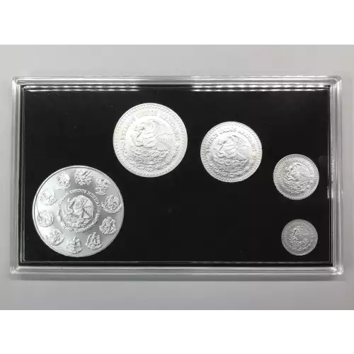 2023 Mexico Silver Libertad 5-Coin Mint Set (4)