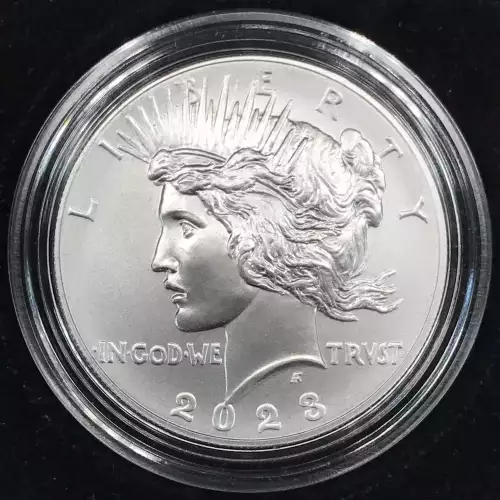 2023-P Uncirculated Peace Silver Dollar w US Mint OGP - Box & COA - Philadelphia