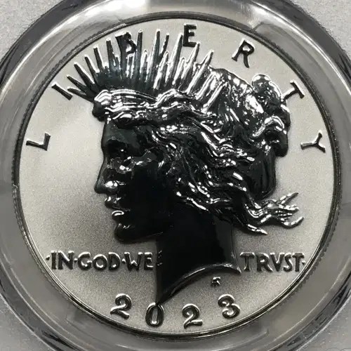 2023-S $1 Peace Dollar Rev PR Two-Coin Reverse Proof Set Advanced R. Regan Legac