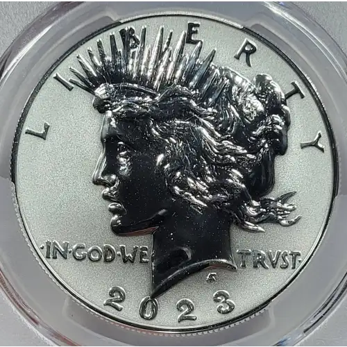 2023-S $1 Peace Dollar Rev PR Two-Coin Reverse Proof Set Advanced R. Regan Legac