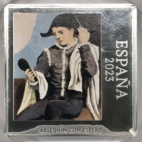 2023M Harlequin with a Mirror First Day of Issue ULTRA CAMEO (3)