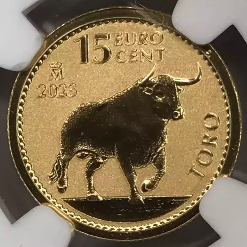 2023M Spanish Doubloon - Bull First Day of Issue  (4)