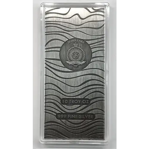 2024 10 oz Silver Coin Beskar Bar Star Wars The Mandalorian Niue $20 generic (2)