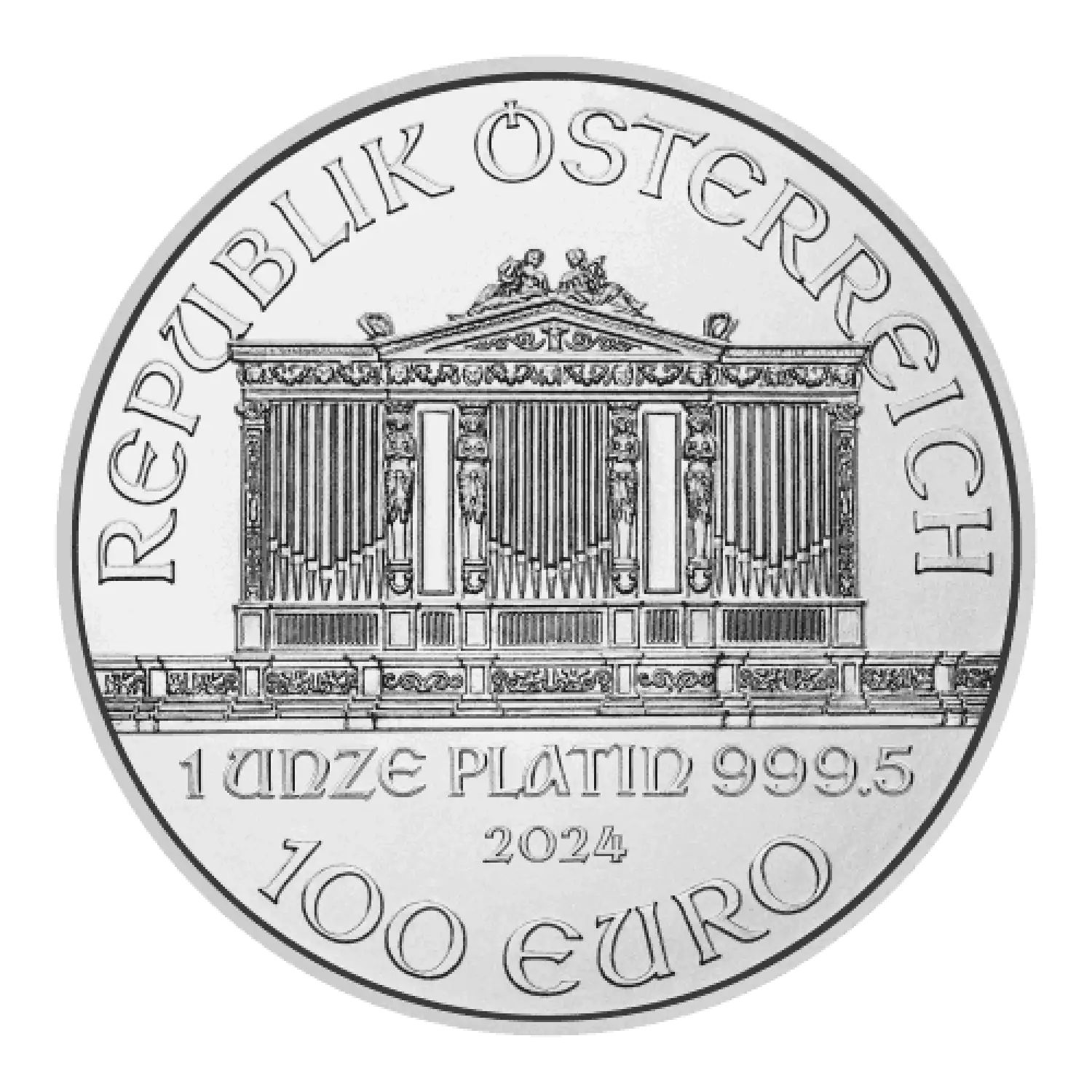 2024 1oz Austrian Platinum Philharmonic Coin Austrian Mint Coins   2024 1oz Austrian Platinum Philharmonic 311001 Large 