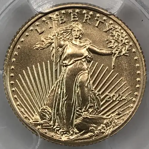 2024 $5 Gold Eagle First Day of Issue David Hall (4)
