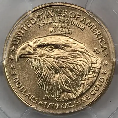 2024 $5 Gold Eagle First Day of Issue David Hall (3)
