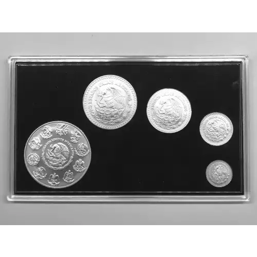 2024 Mexico Silver Libertad 5-Coin BU Mint Set [DUPLICATE for #553748] (3)