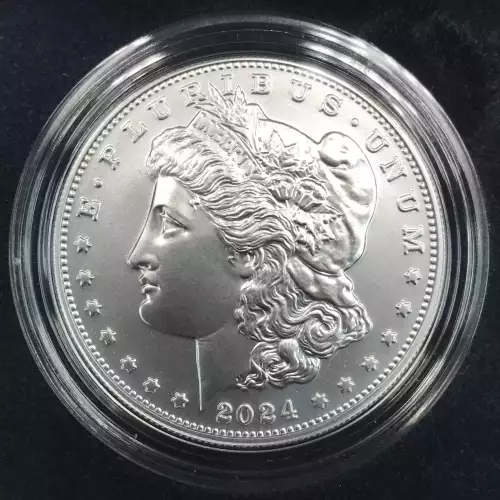 2024-P Uncirculated Morgan Silver Dollar w US Mint OGP Box & COA - Philadelphia (3)