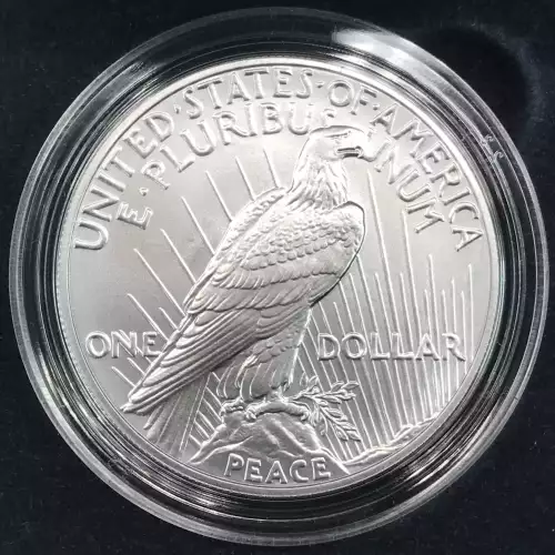 2024-P Uncirculated Peace Silver Dollar w US Mint OGP - Box & COA - Philadelphia (3)