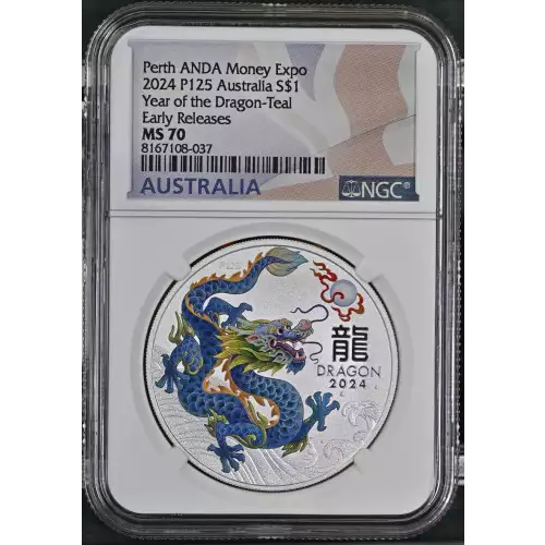 2024 P125 Year of the Dragon-Teal Early Releases Perth ANDA Money Expo (2)