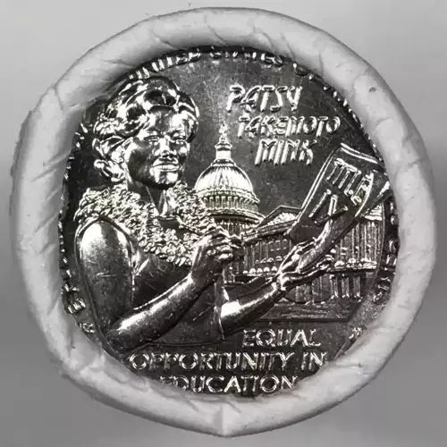 2024-S Patsy Takemoto Mink American Women Quarter US Mint San Francisco S Roll