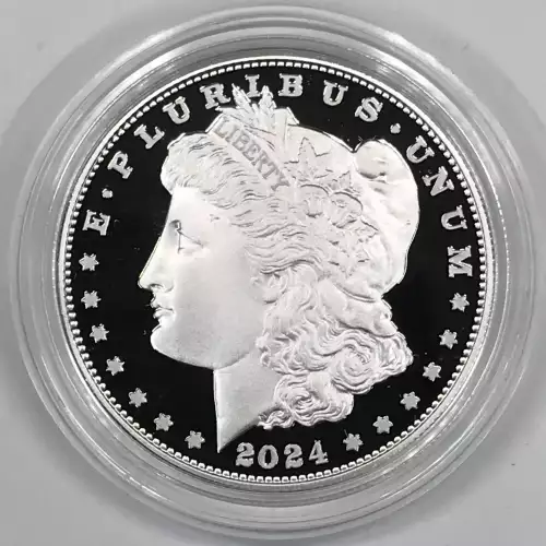 2024-S Proof Morgan Silver Dollar w US Mint OGP Box & COA - San Francisco Mint (2)