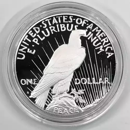 2024-S Proof Peace Silver Dollar w US Mint OGP Box & COA - San Francisco Mint (3)