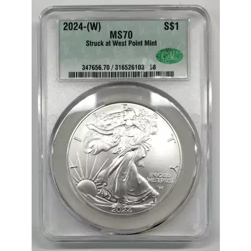 2024-(W) Silver Eagle S$1 Struck at West Point Mint