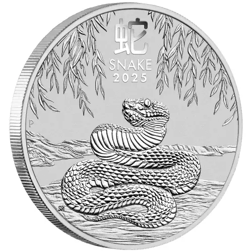 2025 1oz Australian Perth Mint silver Lunar Series III Year of the