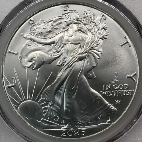 2025-(P) $1 Silver Eagle with Eagle Privy Struck at Philadelphia CM Fall Classic Wade Bogg Wade Boggs (4)