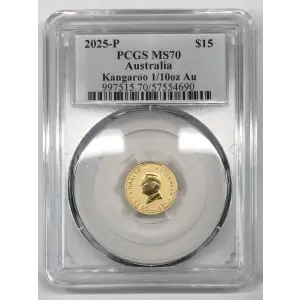 2025-P $15 Kangaroo 1/10oz Au Ultra Breaks (2)