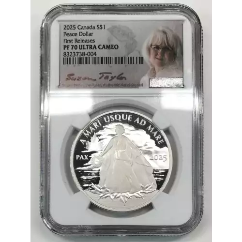 2025 Peace Dollar First Releases ULTRA CAMEO