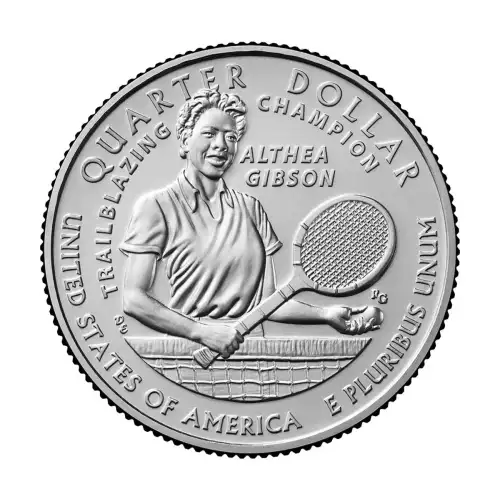 2025-S Althea Gibson American Women Quarter US Mint San Francisco (S) Roll (3)