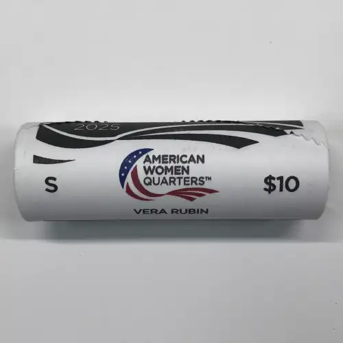 2025-S Dr. Vera Rubin American Women Quarter US Mint San Francisco (S) Roll