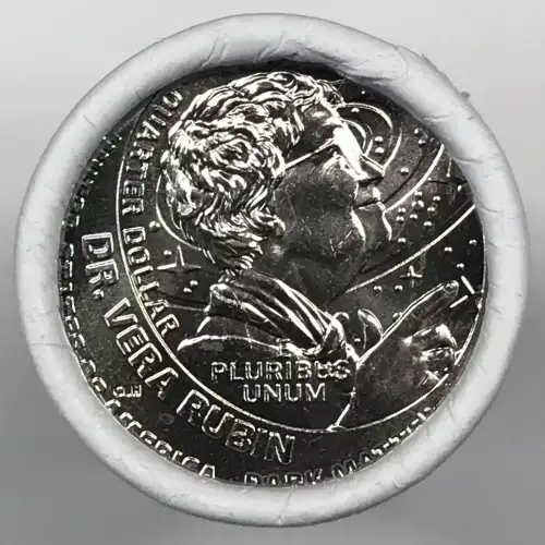 2025-S Dr. Vera Rubin American Women Quarter US Mint San Francisco (S) Roll (2)
