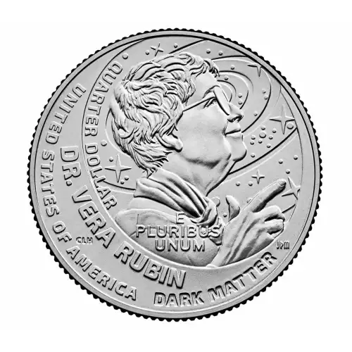 2025-S Dr. Vera Rubin American Women Quarter US Mint San Francisco (S) Roll (3)