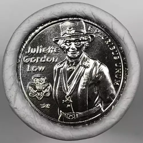 2025-S Juliette Gordon Low American Women Quarter US Mint San Francisco (S) Roll (4)