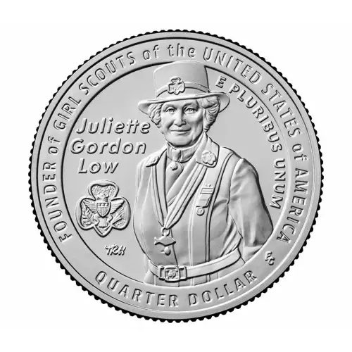 2025-S Juliette Gordon Low American Women Quarter US Mint San Francisco (S) Roll (2)