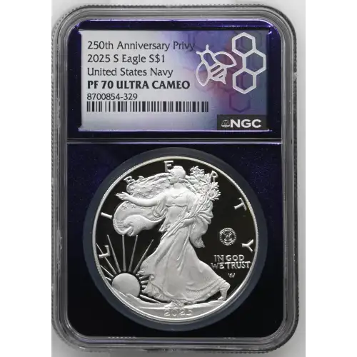 2025 S United States Navy 250th Anniversary Privy ULTRA CAMEO (2)