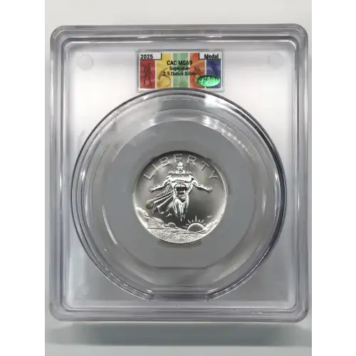 2025 Superman Medal 2.5 Ounce Silver (4)