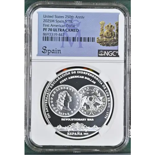 2025M First American Dollar United States 250th Anniv ULTRA CAMEO (2)