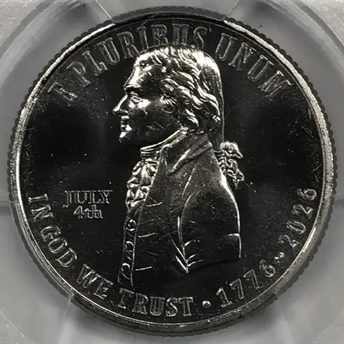 2026 25C Declaration of Independence w/ July 4th Privy - Early Find