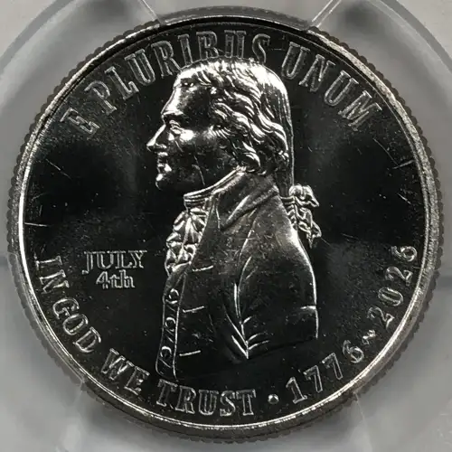 2026 25C Declaration of Independence w/ July 4th Privy - Early Find (2)