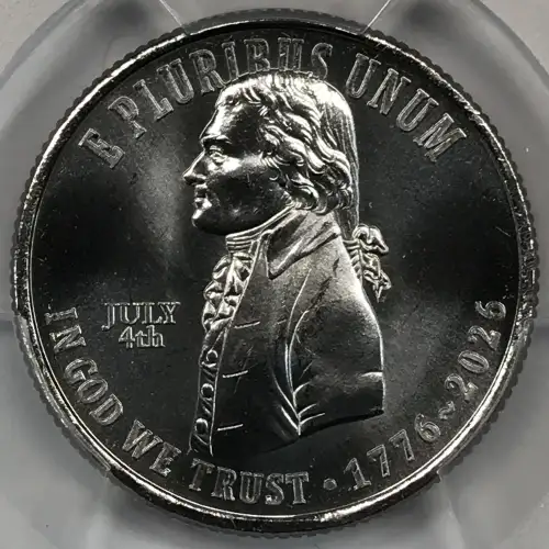 2026 25C Declaration of Independence w/ July 4th Privy - Early Find (2)