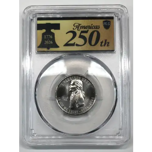 2026 25C Declaration of Independence w/ July 4th Privy - Early Find