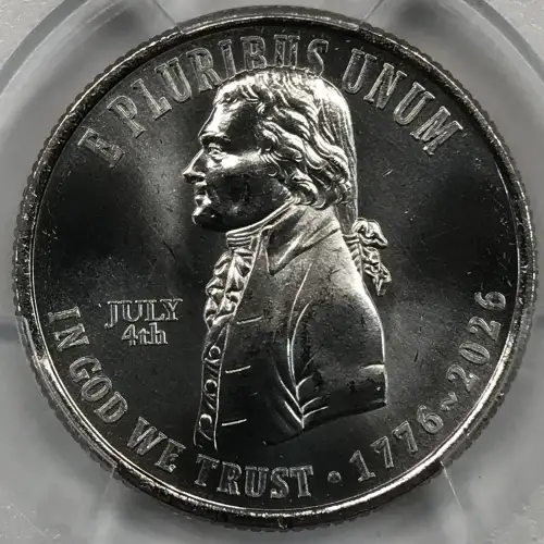 2026 25C Declaration of Independence w/ July 4th Privy - Early Find (4)