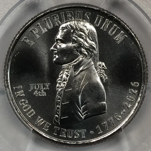 2026 25C Declaration of Independence w/ July 4th Privy - Early Find (2)