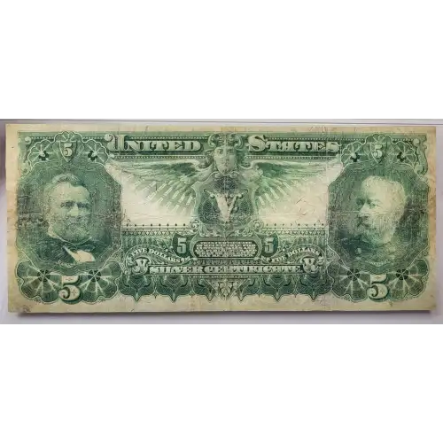 $5 1896 Small Red Silver Certificates 268 (4)