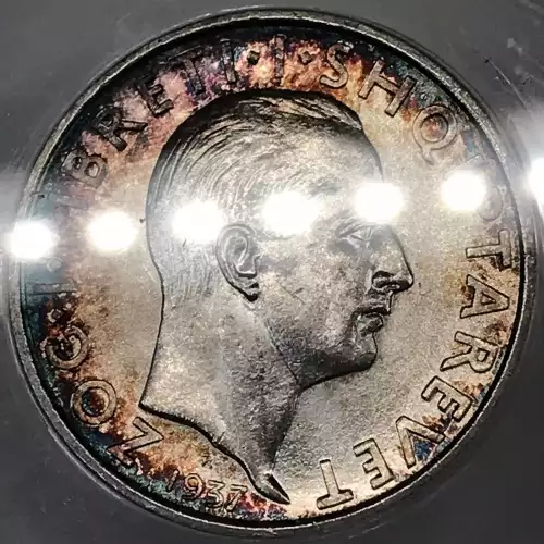 ALBANIA Silver FRANG AR