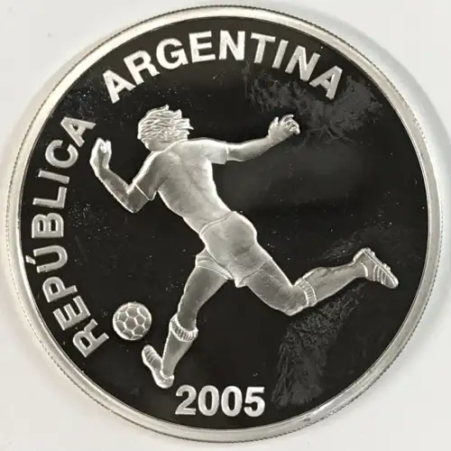 ARGENTINA Silver 5 PESOS