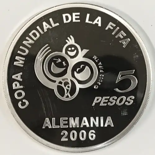 ARGENTINA Silver 5 PESOS (2)