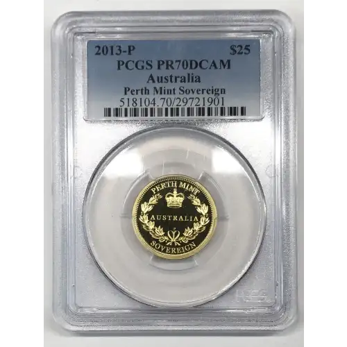 Australia Gold Sovereign $25 (generic)
